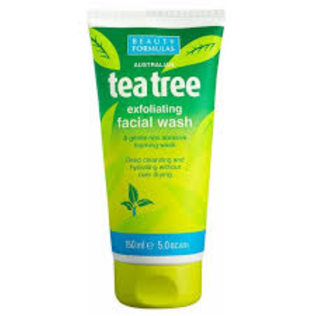 BF TEA TREE EXFOLIATING FACIAL WASH 150ML